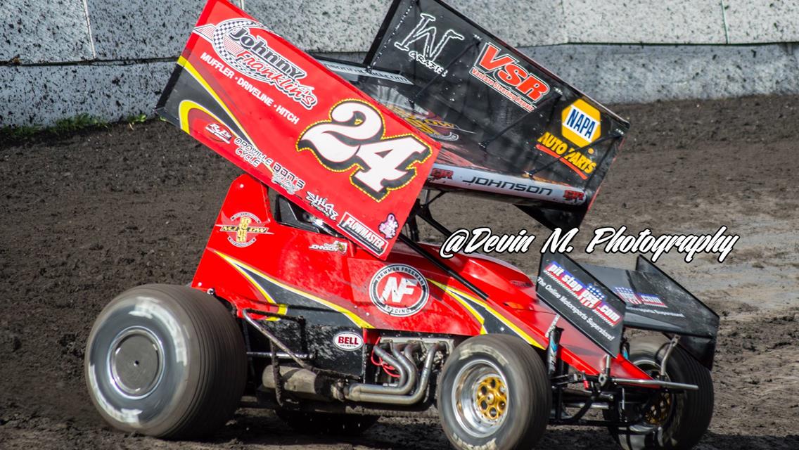 Johnson Picks Up Top-10 Result During Fall Nationals Opener at Silver Dollar Speedway