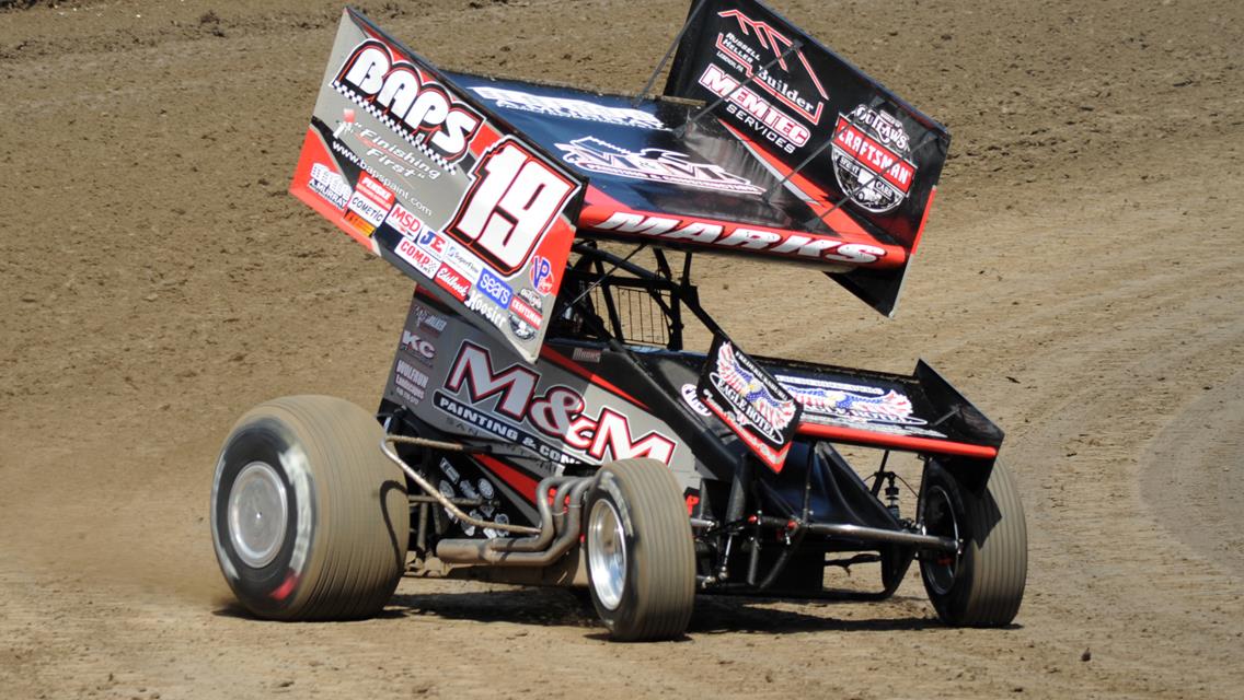 Brent Marks finishes 12th to close out Vegas doubleheader with World of Outlaws