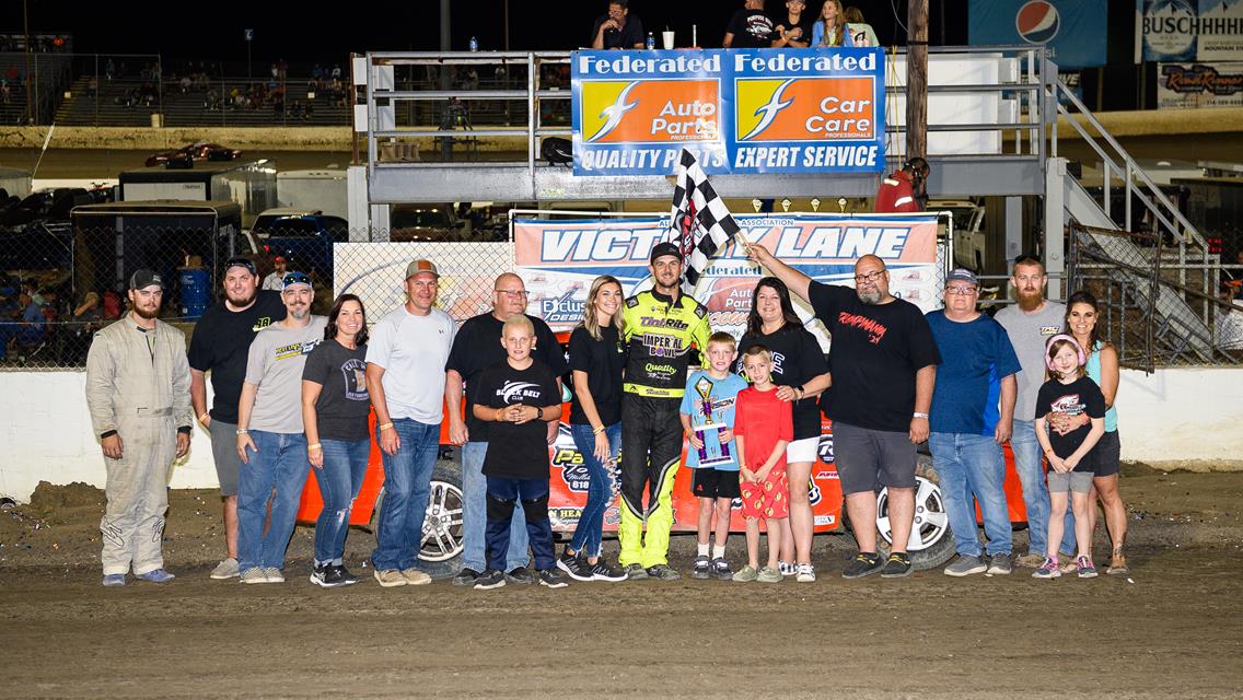 Rusty Griffaw, Rick Conoyer, Andrew Johns, Josh Hawkins &amp; Keatin Lyons take wins at Federated Auto Parts Raceway at I-55!