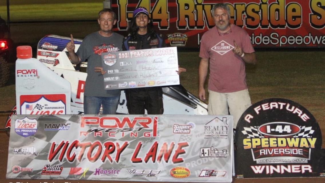 Hoover Goes Wire to Wire to Earn First Career POWRi West Series Win