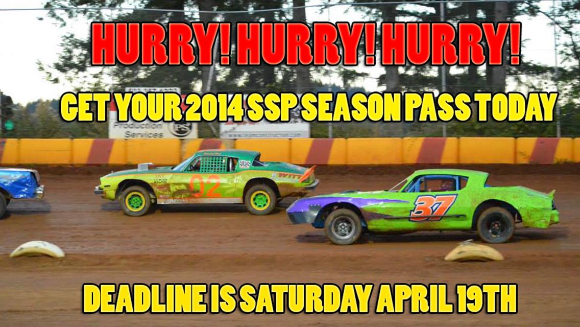 SSP Half Price Season Passes Still On Sale