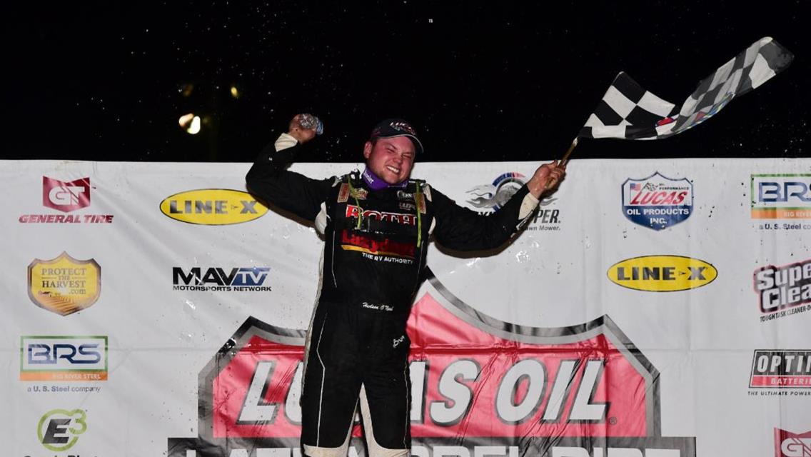 O’Neal Edges Davenport for First Career Topless 100 Victory