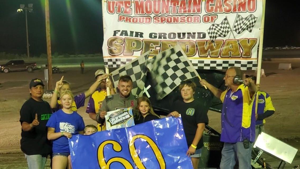 Bradley Huish Sweeps Weekend at Fairgrounds Speedway with POWRi DMSS