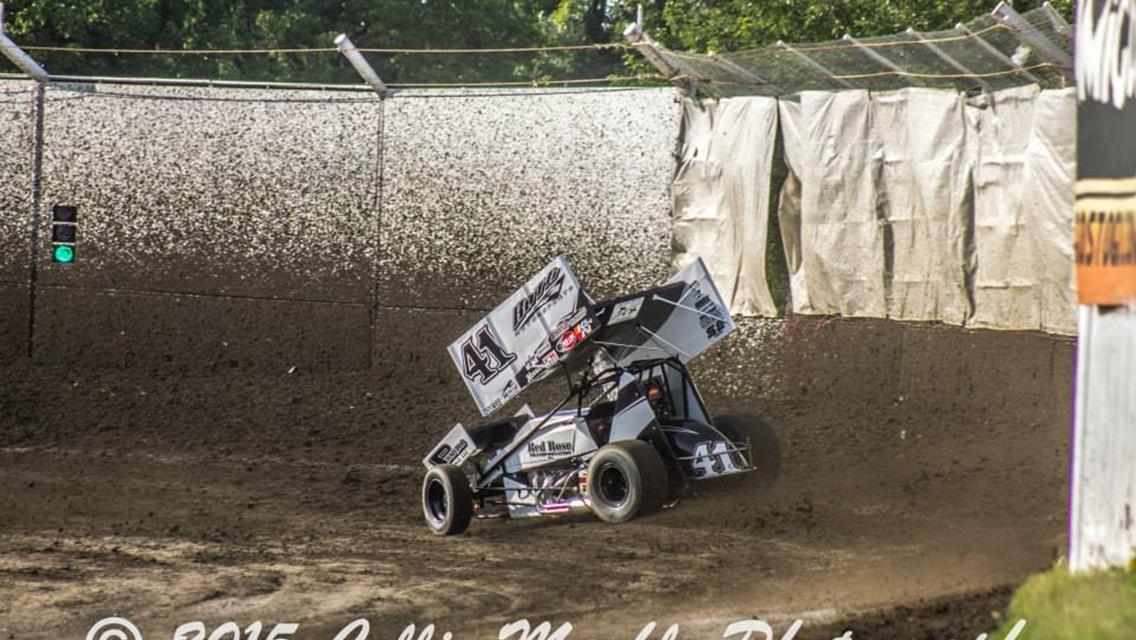 Scelzi Rallies from 17th to Seventh During Feature at Keller Auto Speedway