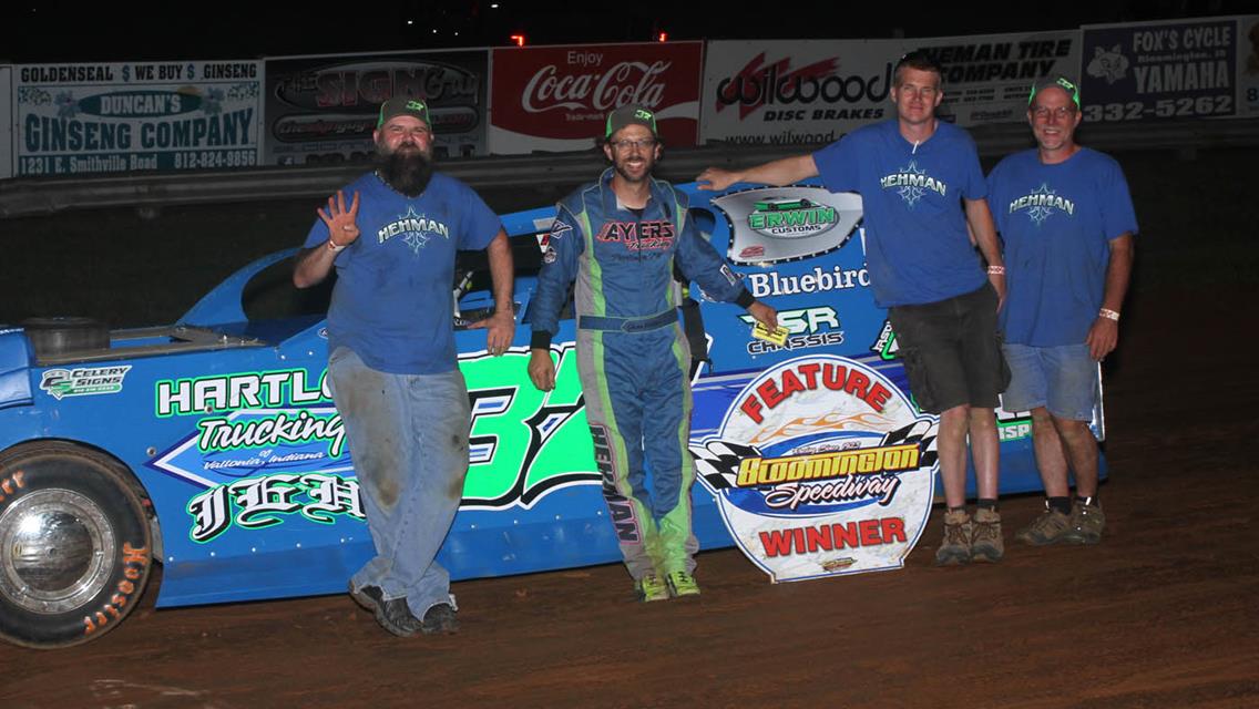 Tyler Courtney Captures Josh Burton Memorial at Bloomington Speedway