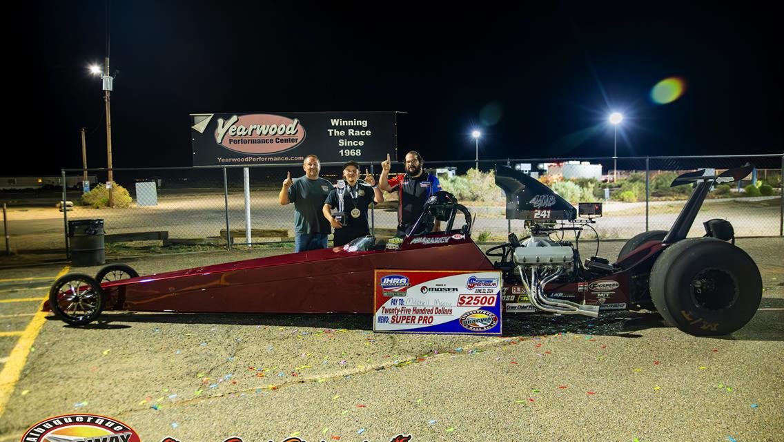 Albuquerque Dragway Sees Marcy, Gonzales, Romero, Duran and Tuck Capture IHRA Sportsman Spectacular presented by Moser Victories