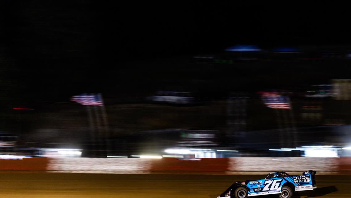 Batesville Motor Speedway (Batesville, AR) – Lucas Oil Late Model Dirt Series – Topless 100 – August 15-16, 2025. (Heath Lawson photo)