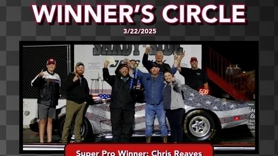 Shadyside Dragway Opens 2025 IHRA SuperSeries season