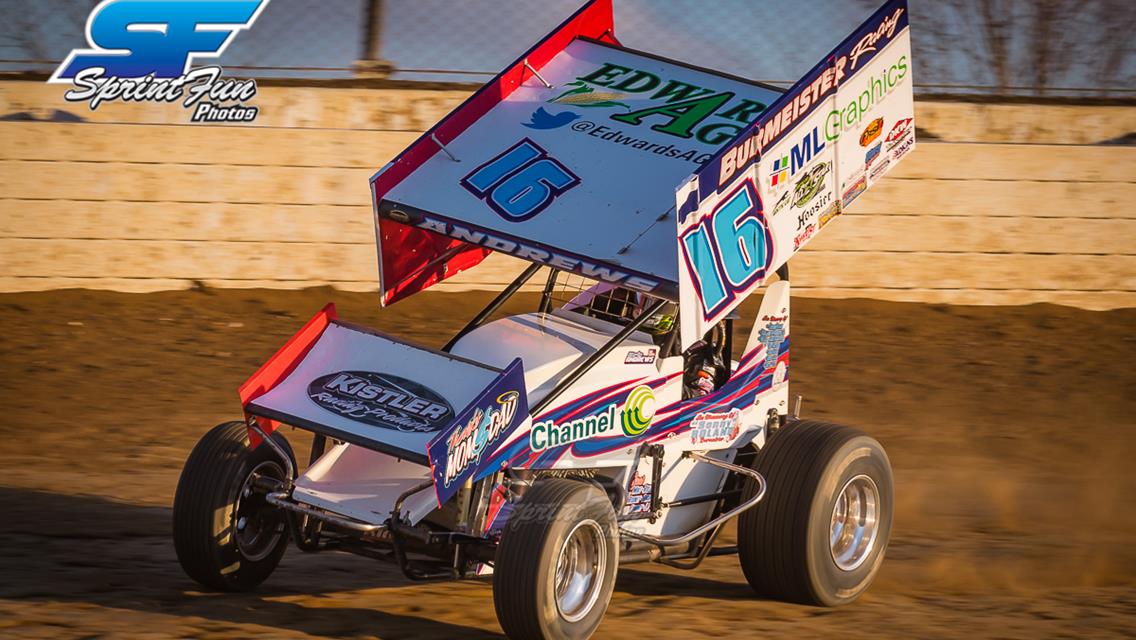 Andrews Scores Top Five at Attica Before Loose Nozzle Stops Fremont Run