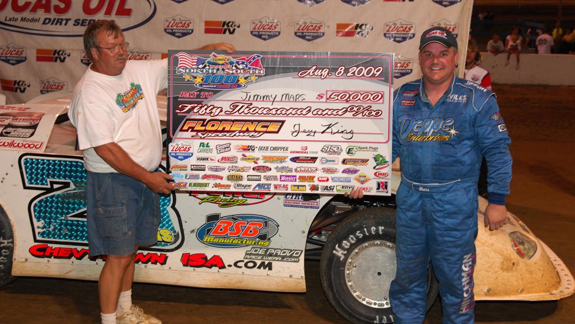 Jimmy Mars Wins 27th Annual Sunoco Race Fuels North/South 100 with Last Lap Pass of Don O’Neal