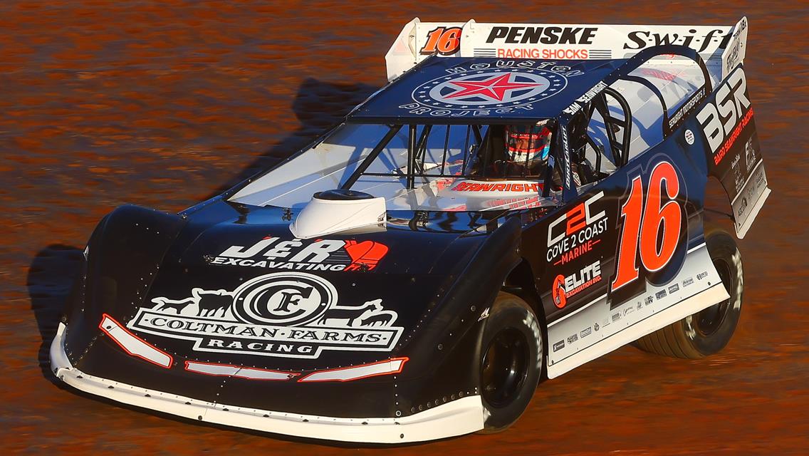 I-75 Raceway (Sweetwater, TN) – Hunt the Front Super Dirt Series – Championship Kickoff – March 8th, 2025. (Josh James Artwork)