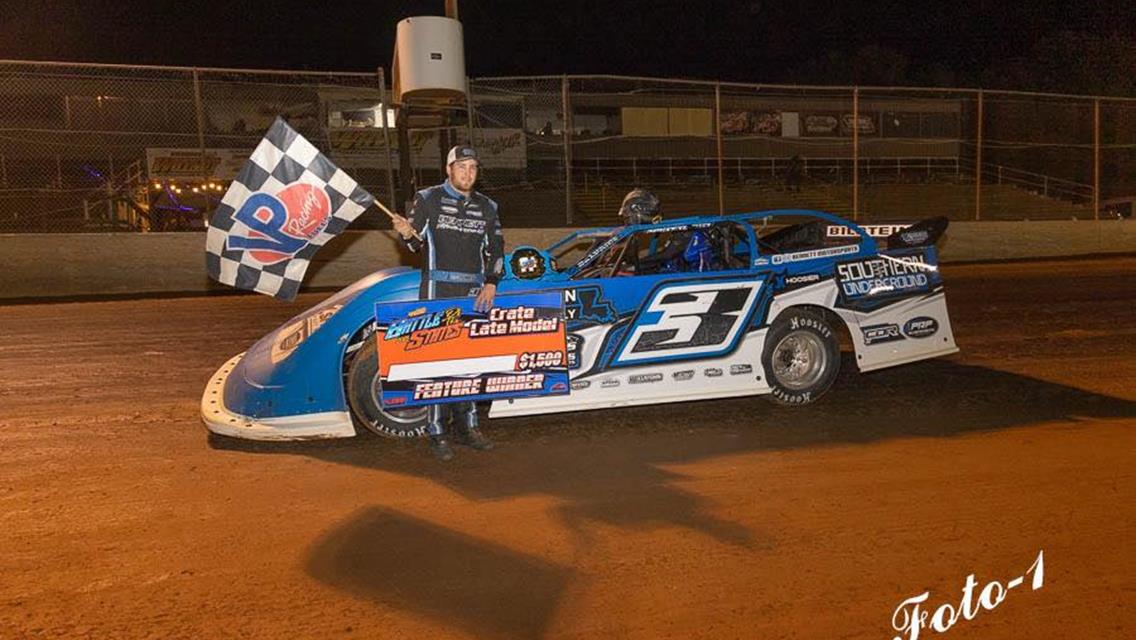 Bennett Dominates the 2025 Battle of the States Late Model Feature at Whynot