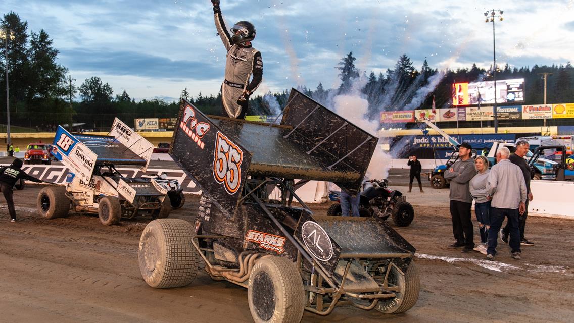 Starks Scores Fifth Victory of the Year and Fourth at Skagit Speedway