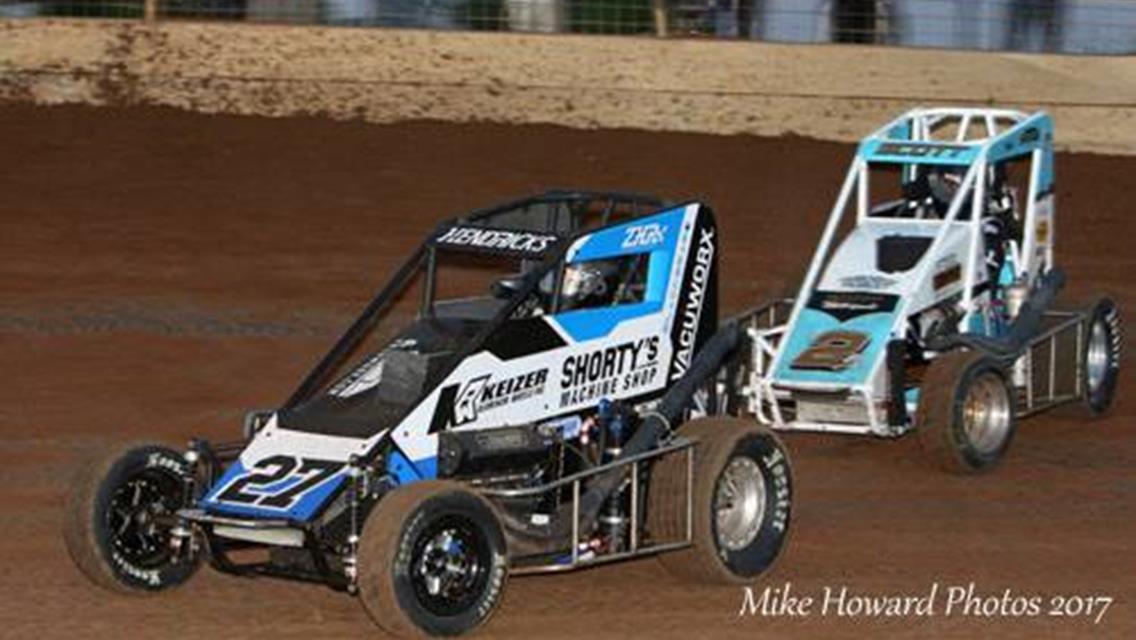 Hendricks Battles for Win Before Frustrating Finish at I-30 Speedway