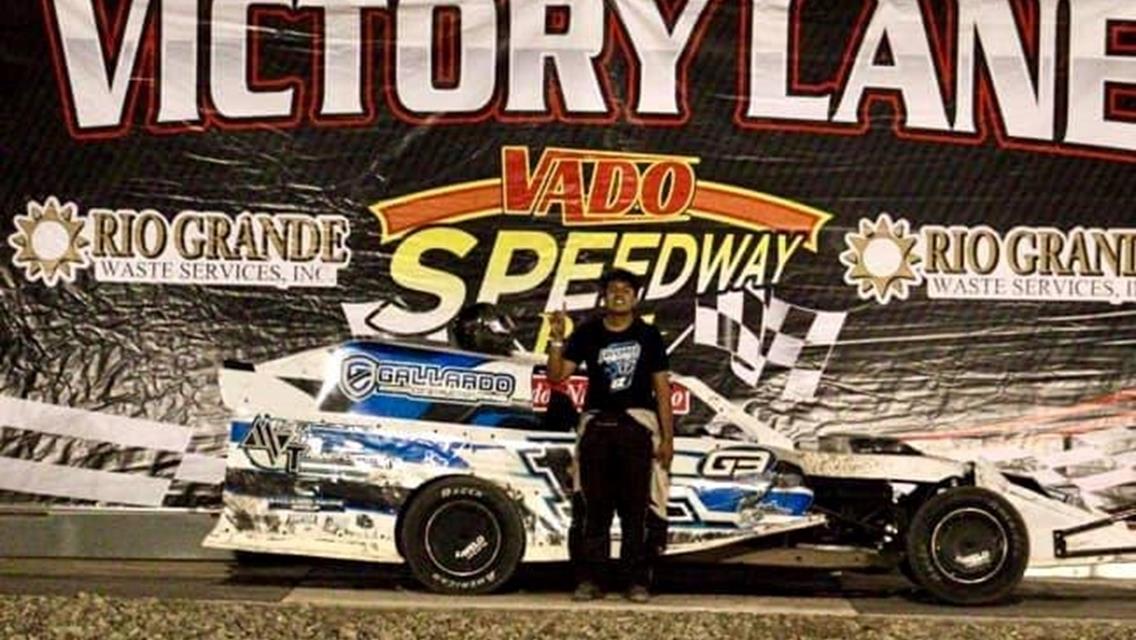 Peyton Gallardo sweeps B-Mod field at Vado on Sunday night