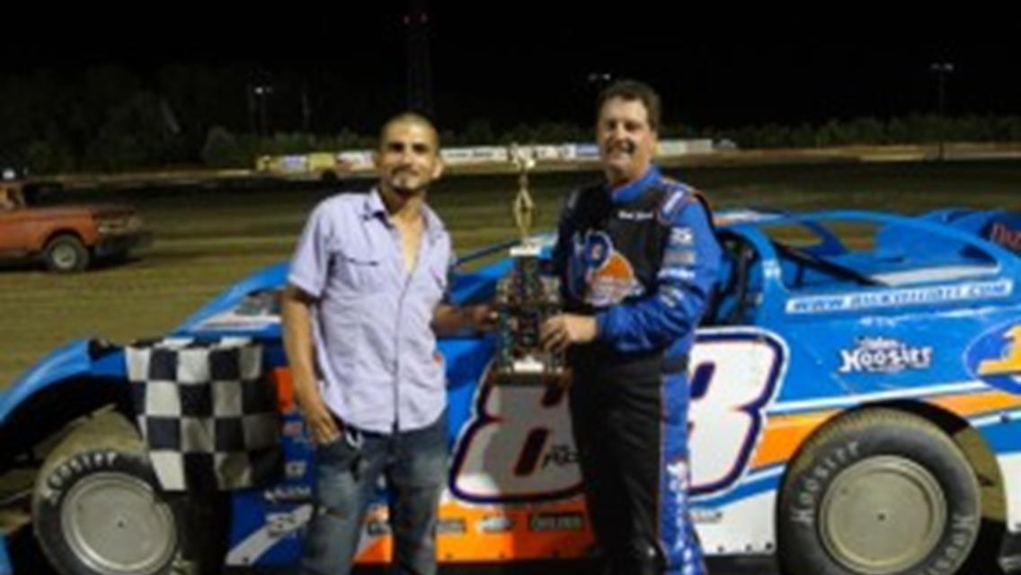 ELLIOTT SETS NEW TRACK RECORD IN ROUTE TO SIXTH WIN IN LATE MODELS