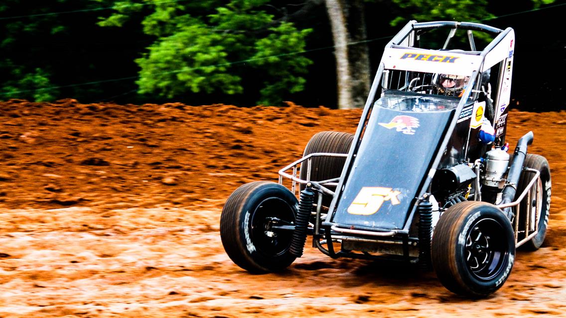 Peck Cut Short at Midget Week With Engine Issues