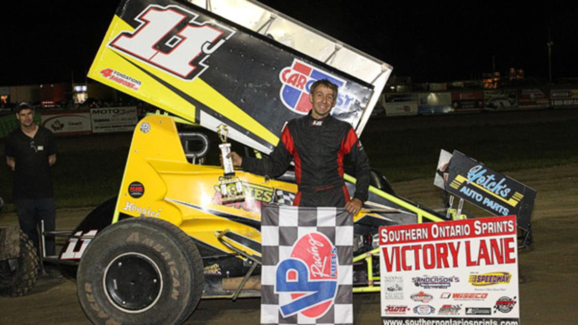 JONES ENDS TWO YEAR DROUGHT WITH BRIGHTON SPEEDWAY WIN