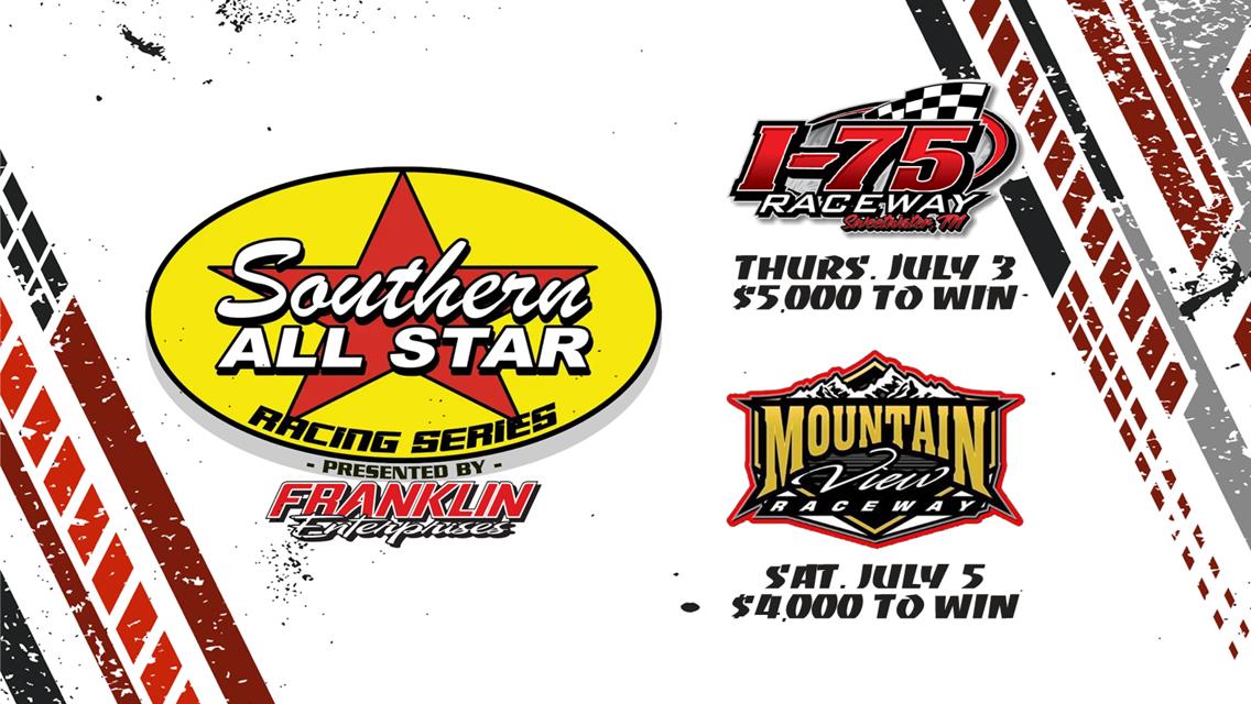 Southern All Star Dirt Racing Series Ready for Tennessee Two Step Over Extended Holiday Weekend