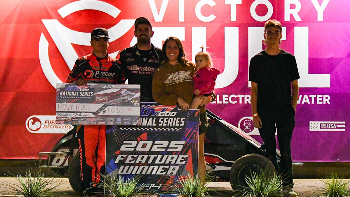 Frank Flud Victorious in NOW600 National Series Competition at Port City Raceway on Thursday!
