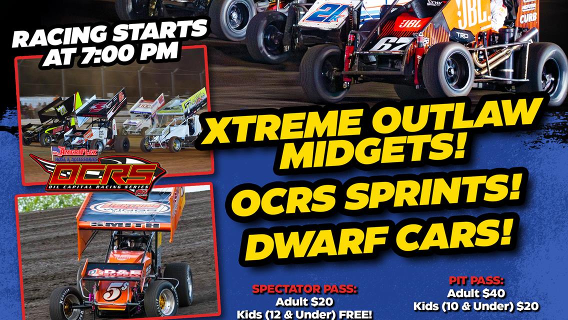 Tulsa Speedway to host Xtreme Outlaw Series for the Second Time!