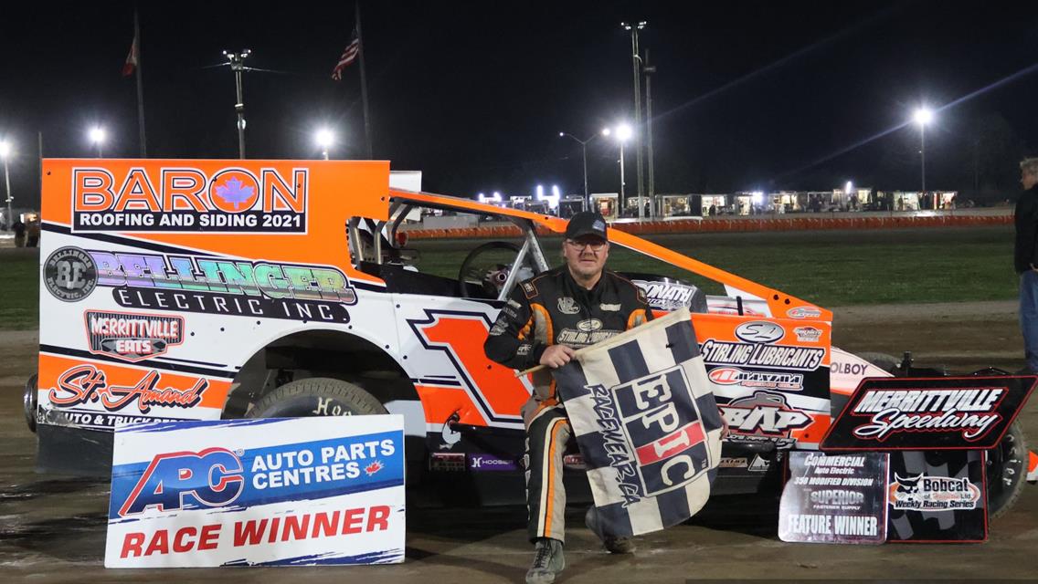 ROUSE HAS ROUSING PERFORMANCE TO BECOME SEVENTH MODIFIED WINNER IN SEVEN FEATURES