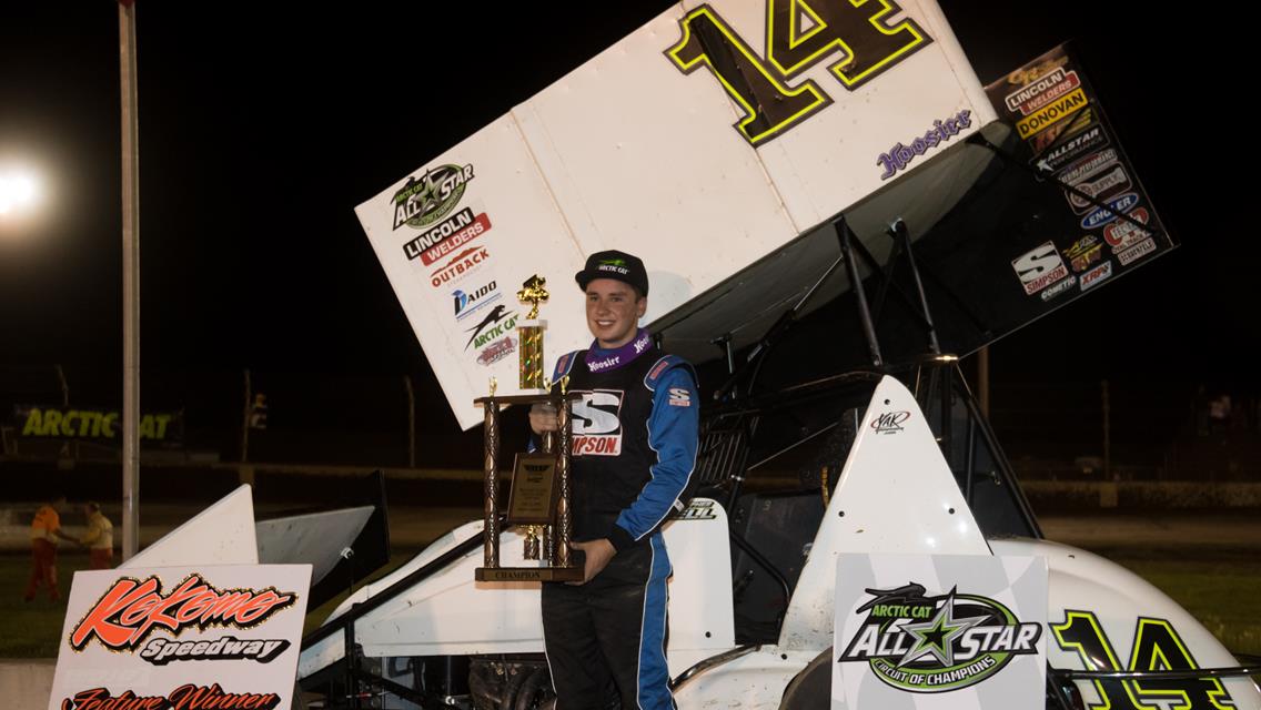 Christopher Bell Earns Career First Arctic Cat All Star Victory During Prelude to the Dirt Classic Indiana