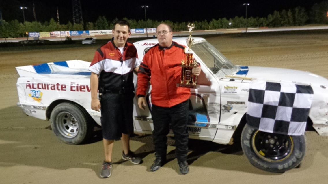 JERRY HILL LOSES THEN REGAINS LEAD TO WIN IN SUPER TRUCKS