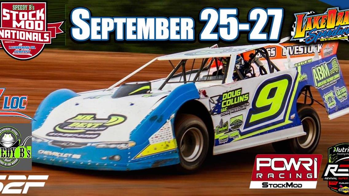 POWRi StockMod Nationals Relocates to Lake Ozark Speedway Following Midway Water Shortage