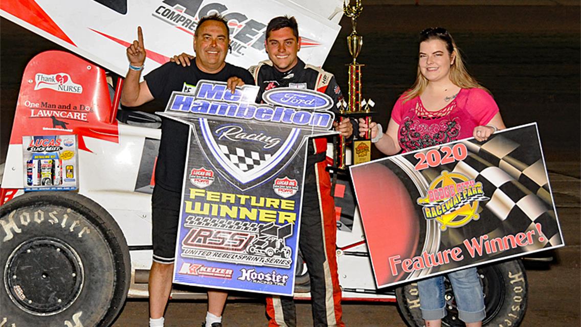 Brett Becker Best in URSS vs DCRP Sprint Car Clash