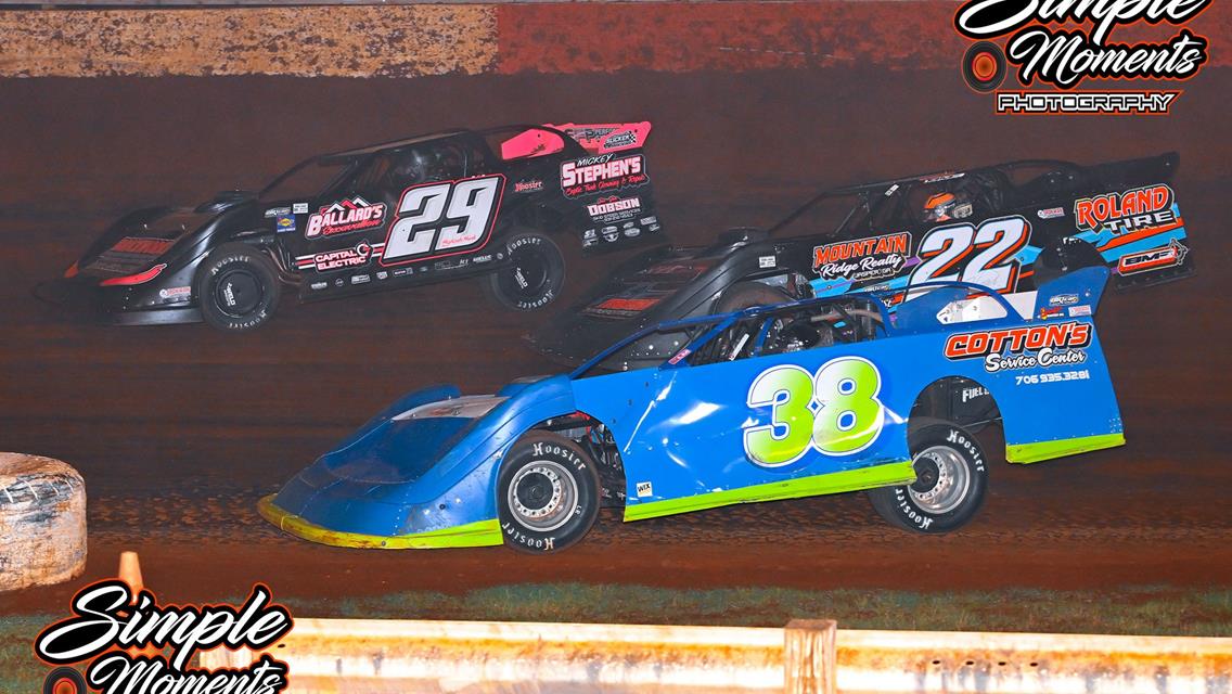 Talladega Short Track (Eastaboga, AL) – Valvoline Iron-Man Southern Series – Governor&#39;s Cup – August 12th, 2023. (Simple Moments Photography)