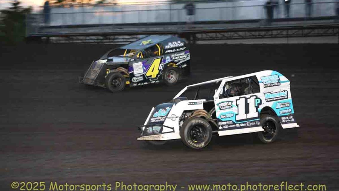 Laney and Avila take Anniversary checkers at Boone Speedway.