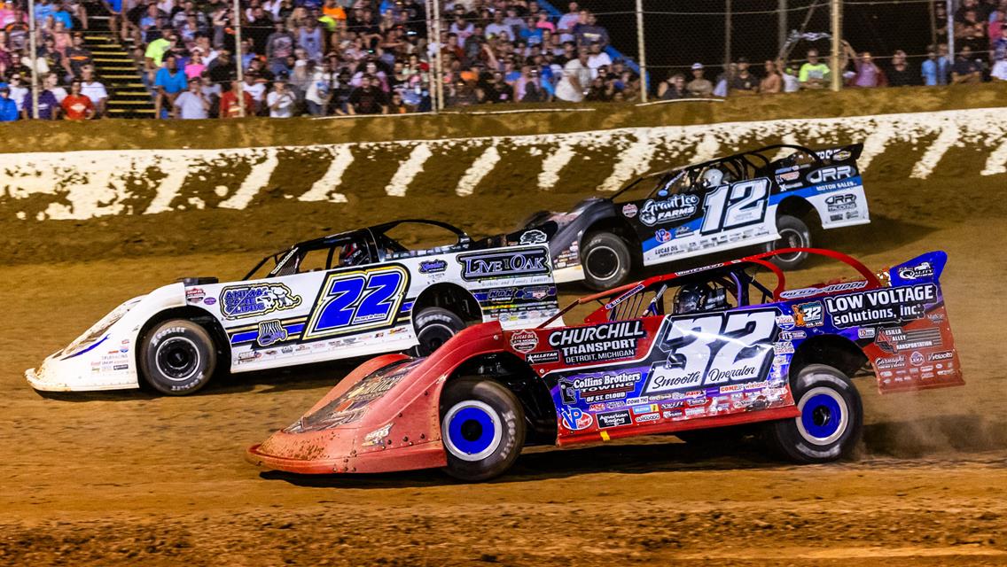Florence Speedway (Union, KY) – Lucas Oil Late Model Dirt Series – North/South 100 – August 7th-9th, 2025. (Heath Lawson Photo)