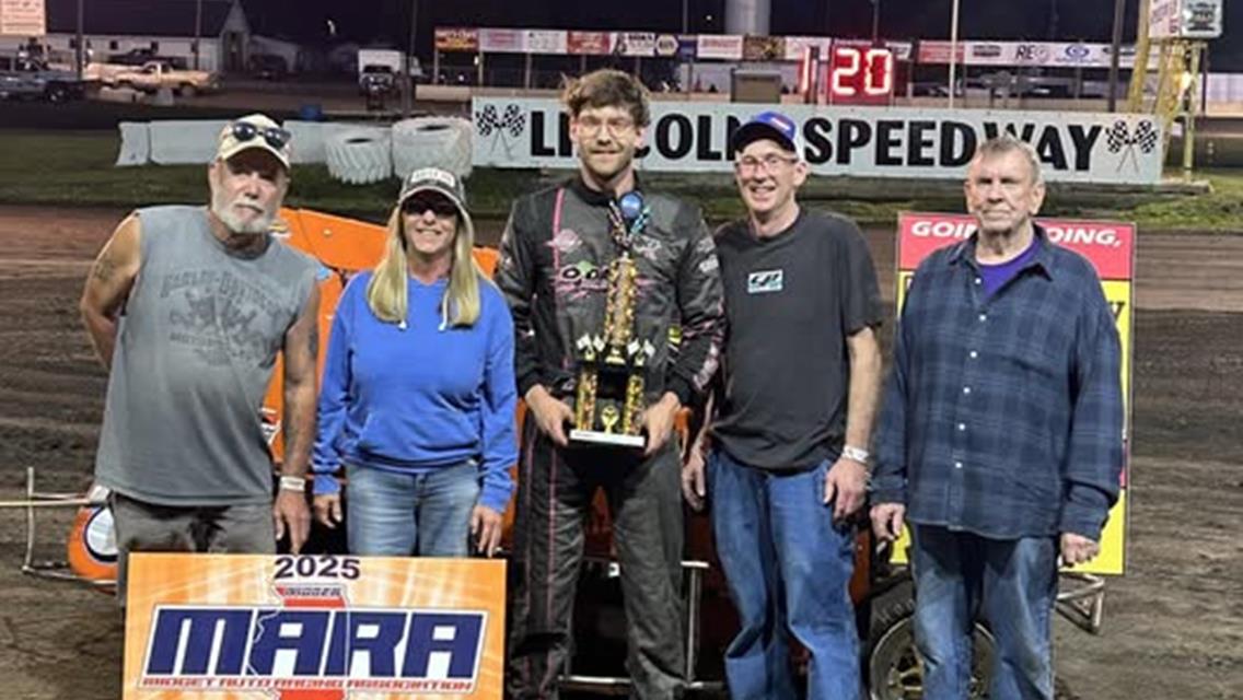 Davis Takes His First MARA Feature of the Season in Lincoln Speedway Go