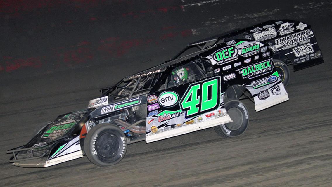 Adams Wins at Eagle Valley Speedway Bringing Tally to Seven