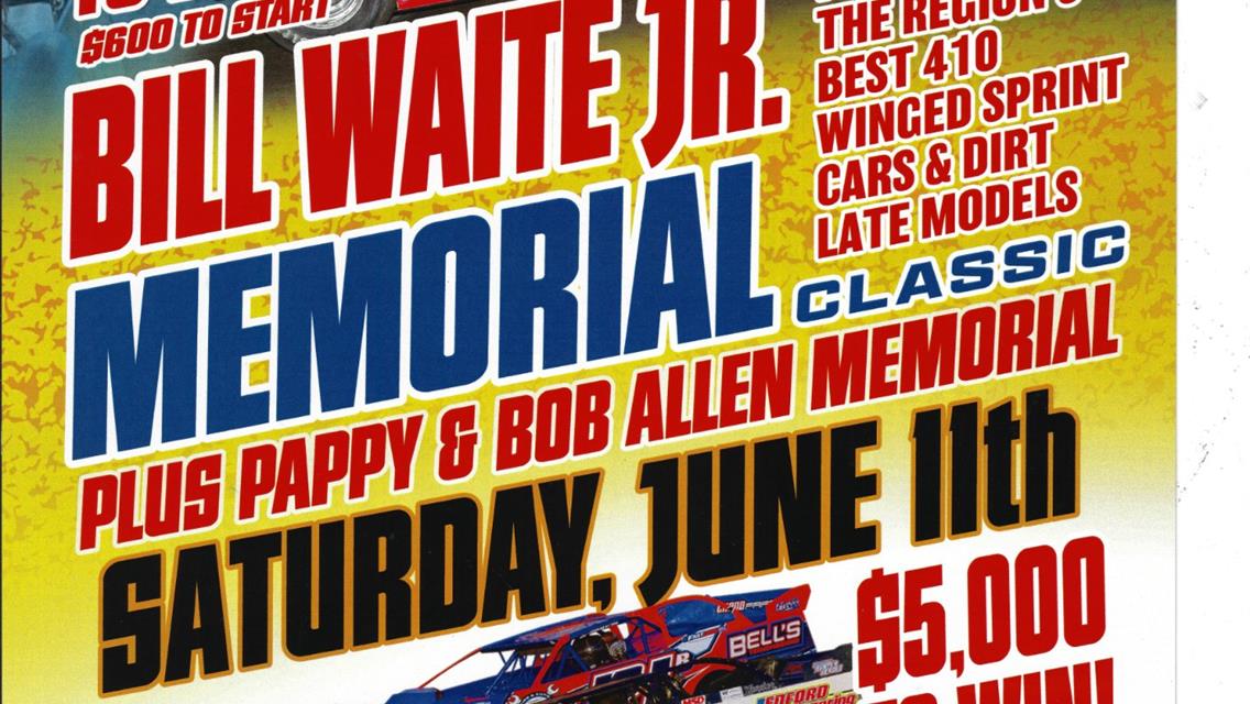 Fairbury Speedway: Bill Waite Jr. Memorial Outlook