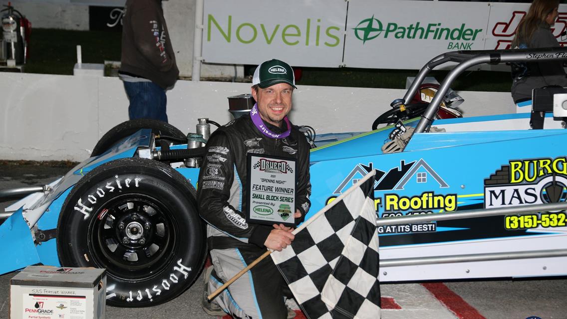 Kapuscinski Captures Career First Pathfinder Bank SBS Win on Opening Night at Oswego