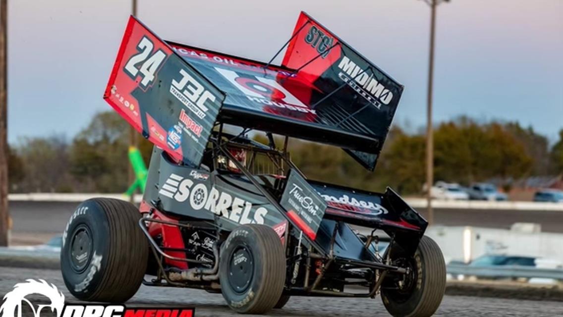 Williamson Rallies for Two 14th-Place Results During ASCS National Tour Opener