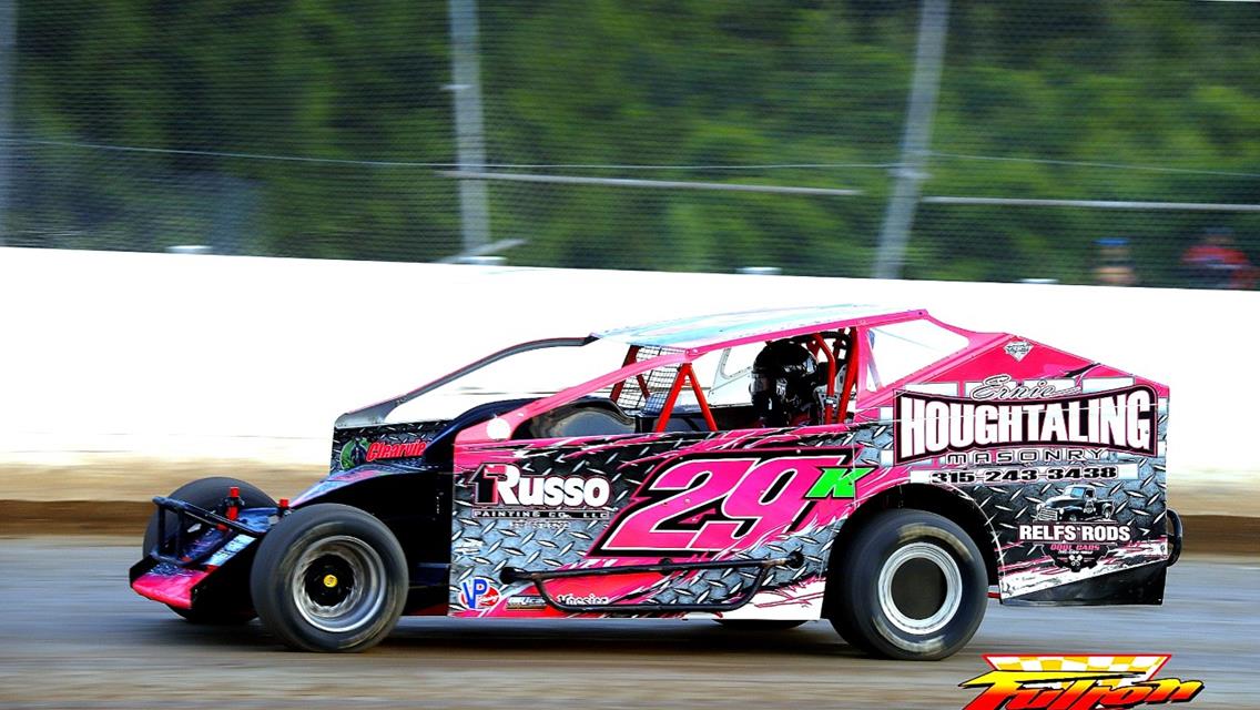 Chris Cunningham Wins His First Career Fulton Speedway Modified Feature