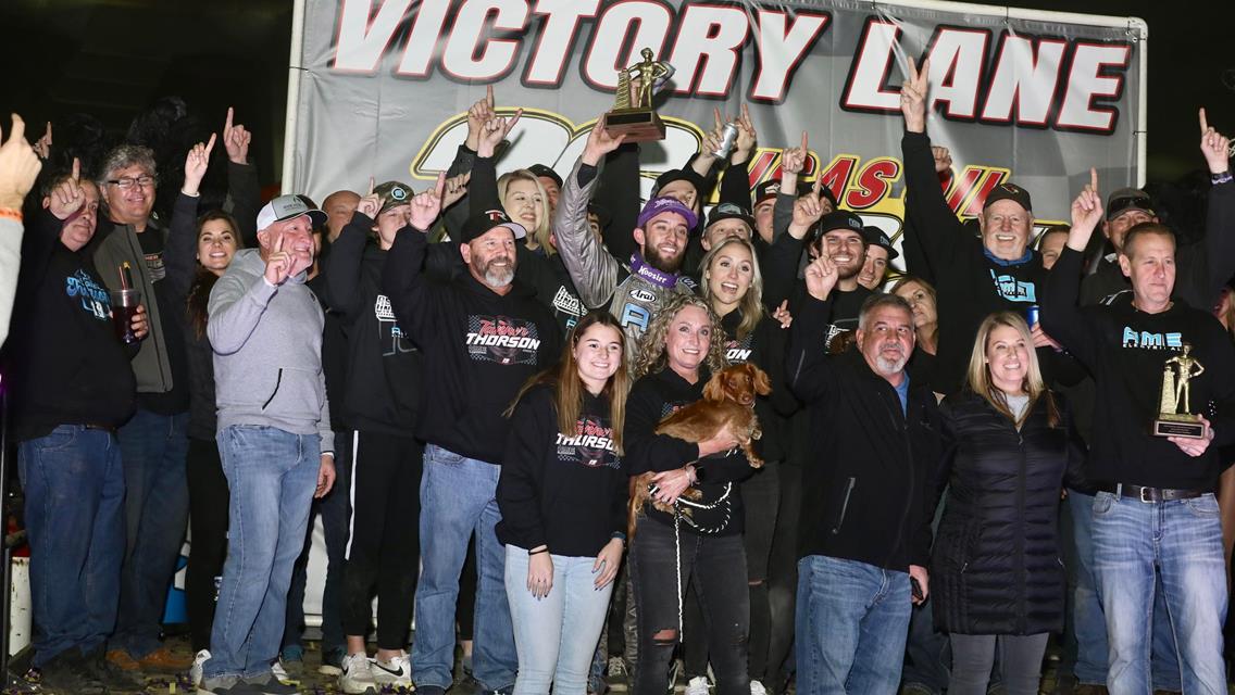 Tanner Thorson Collects His First Career Chili Bowl Championship