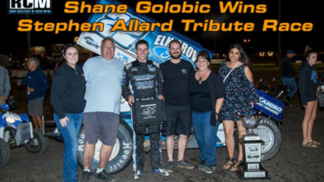 Shane Golobic Wins Stephen Allard Tribute Race