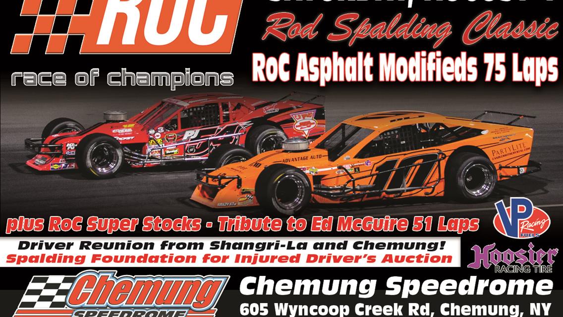 SPALDING FOUNDATION FOR INJURED DRIVERS CREATING SPECIAL NIGHT FOR DRIVER’S REUNION AT CHEMUNG SPEEDROME ON SATURDAY, AUGUST 4, 2018