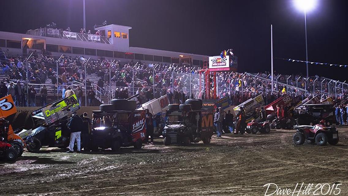 Driver Introductions at 34 Raceway (Dave Hill Photo)