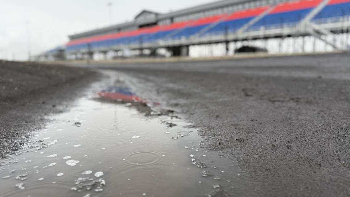 Opening Night of Bank Midwest Jackson Nationals Rained Out