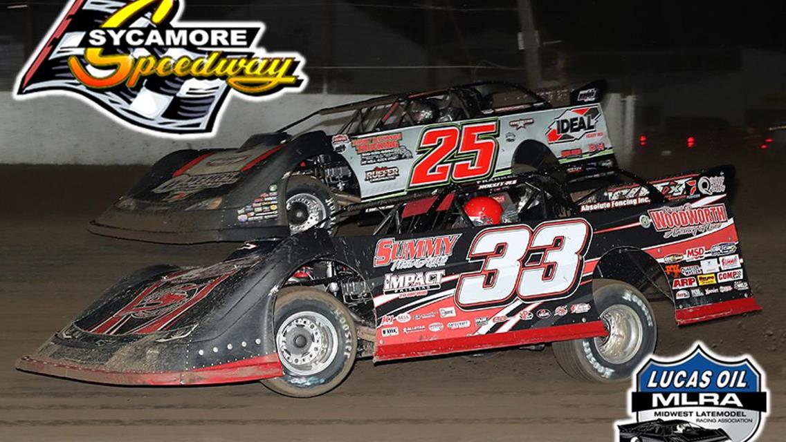 SYCAMORE SPEEDWAY WELCOMES MLRA FOR HARVEST HUSTLE WEEKEND