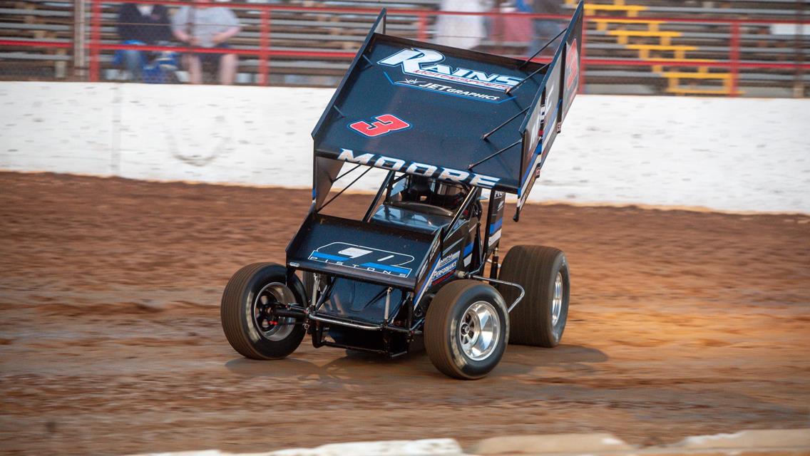 Two Of The Three For Moore At Lucas Oil Speedway