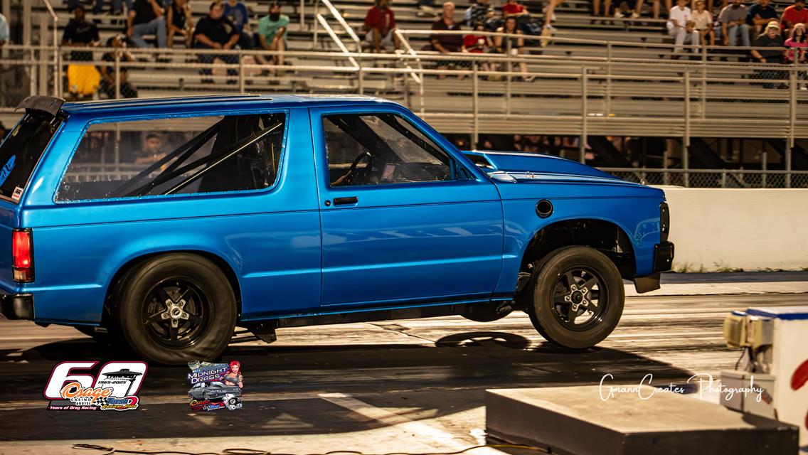 Friday Night Lights, Test and Tune Friday PLUS Legendary Tulsa Midnight Drags for NHRA Wally on Saturday!
