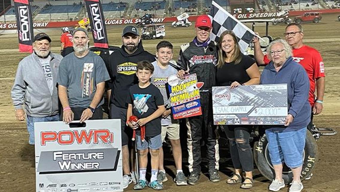 Isaac Chapple Captures Checkers in JHDMM Night One Win with POWRi WAR