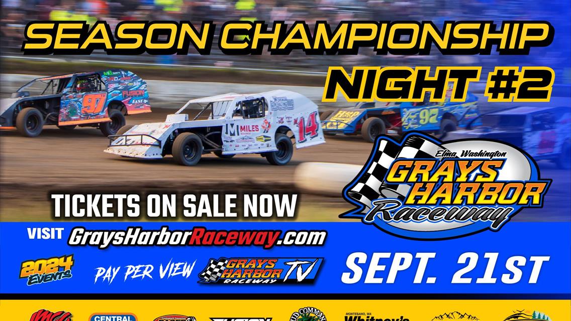 Championship Night 2 Sept 21st for Mods, Superstocks, Hornets