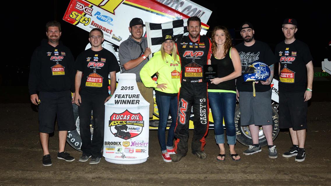 Brian Brown – Back on Track with Belleville Win!